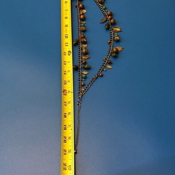 Autumn Tiered Charm Necklace - Picture 8 of 8